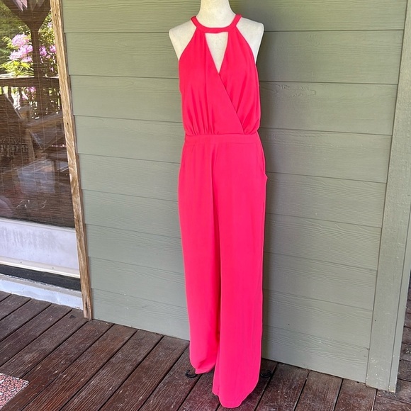 Adelyn Rae Halter Jumpsuit - Picture 2 of 13